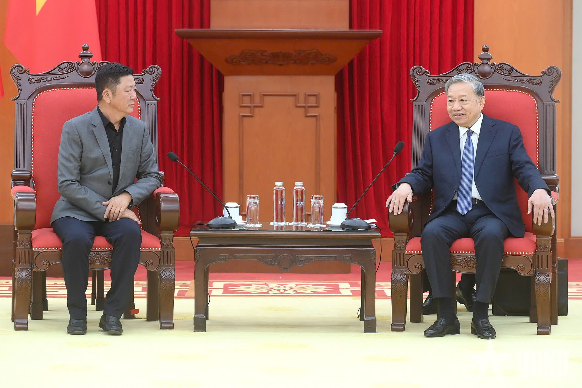 Tổng Bí thư Tô Lâm tiếp lãnh đạo Tập đoàn Luxshare-ICT, Trung Quốc 